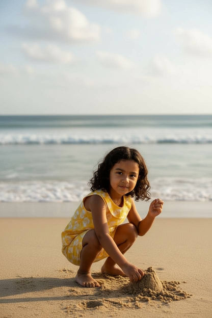 Girls sleeveless co ord set