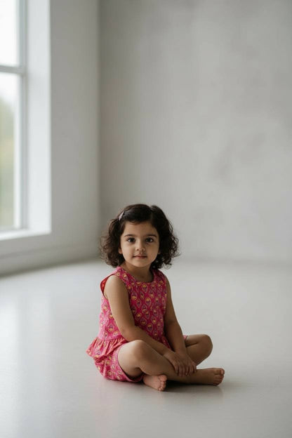 Girls  shorts co ord set